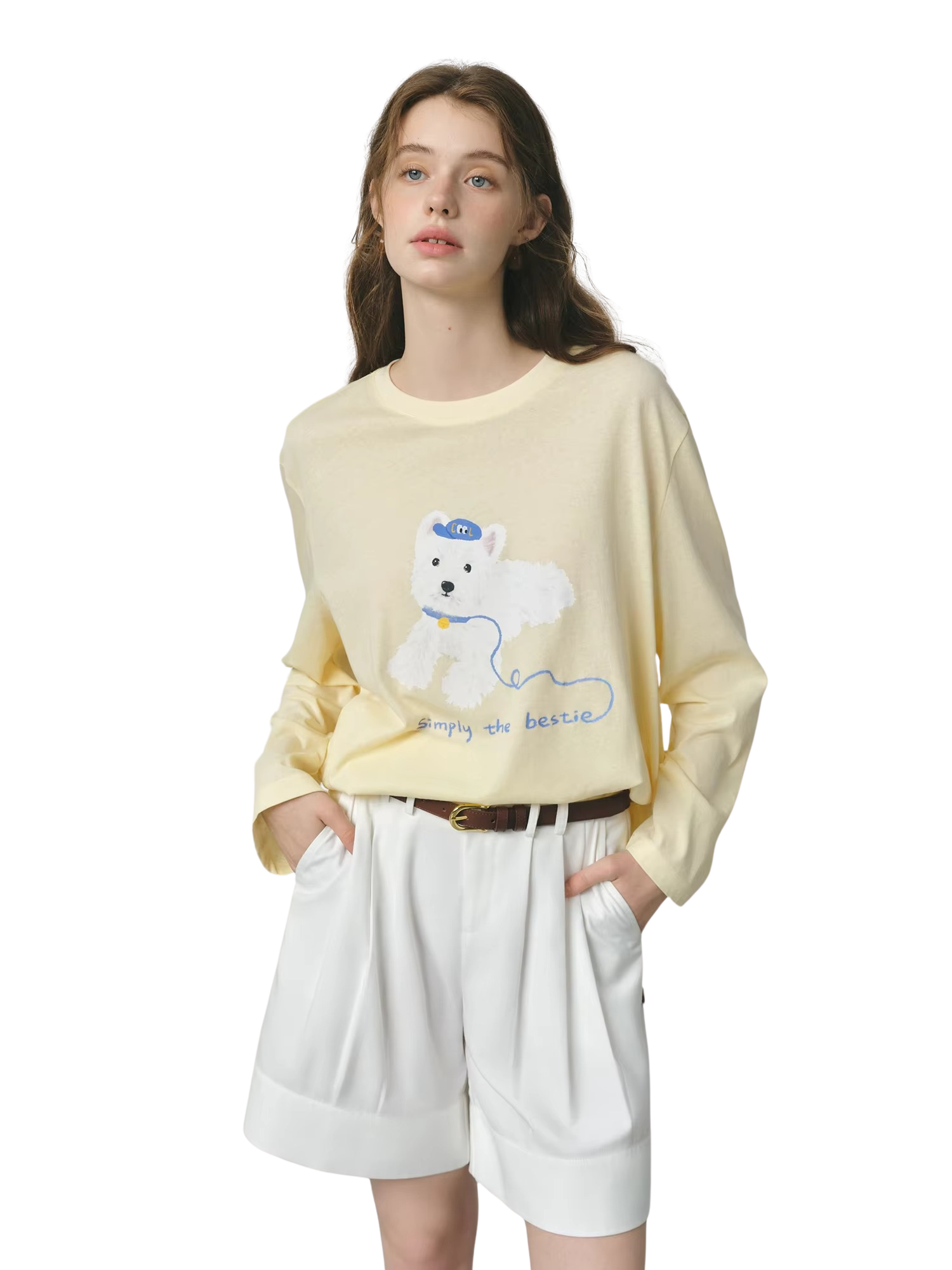 חולצת כלבלב חמודה